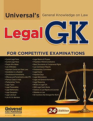 Full Download Universal's General Knowledge on Law- Legal GK for Competitive Examinations - Manish Arora | PDF