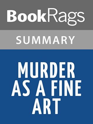 Download Summary & Study Guide Murder as a Fine Art by David Morrell - BookRags | PDF