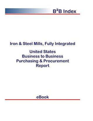 Download Iron & Steel Mills, Fully Integrated United States: B2B Purchasing   Procurement Values in the United States - Editorial DataGroup USA file in PDF