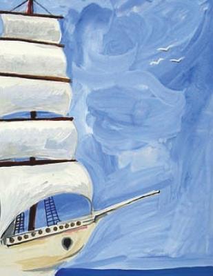 Read Online Ship Notebook Large Size 8.5 X 11 Ruled 150 Pages -  | PDF