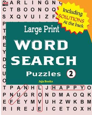 Download Large Print Word Search Puzzles: 100 Best Puzzles for Seniors (Vol. 2) - Jaja Books | ePub