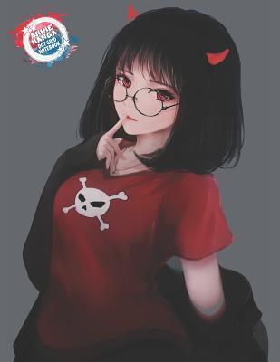 Read Anime Manga Dot Grid Notebook: Beautiful and Cute Anime Sexy Devil Girl with Glasses Red Shirt Cover - Journal and Planner Organizer - Inkway Star file in ePub