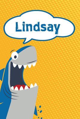 Download Lindsay: Personalized Shark Writting Journal, Notebook, Diary, for Kids 120 Pages 6x9 -  | PDF