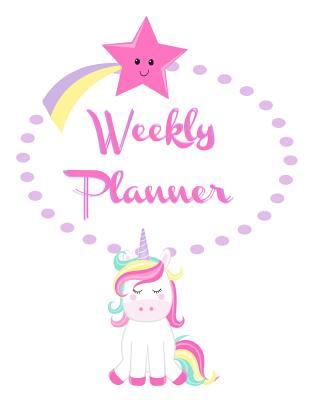 Read Weekly Planner: Undated Perpetual Cute Kawaii Magical Unicorn Theme Planner 52 Weeks -  | ePub