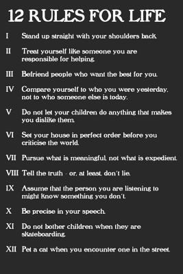 Read Online Jordan Peterson 12 Rules For Life: Composition Notebook, Ruled, Blank Lined Journal, Diary - Purr Corp Publishing file in PDF