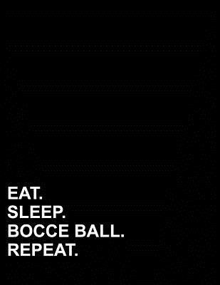 Read Eat Sleep Bocce Ball Repeat: Graph Paper Notebook: 1 cm Squares, Blank Graphing Paper with Borders -  | ePub