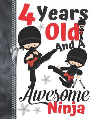 Download 4 Years Old And A Awesome Ninja: Martial Arts Doodling & Drawing Art Journal Book Sketchbook For Boys -  | ePub