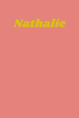 Read Online Nathalie: Cute and Portable Personalized Dot Grid Journal -  file in ePub