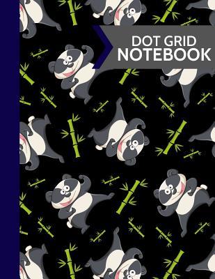 Read Online Dot Grid Notebook: Kungfu Panda Bear and Bamboo Softcover Paperback Dot Grid Journal for Boys & Girls -  | PDF