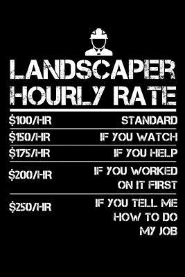 Read Online Landscaper Hourly Rate: Small Business Planner 6 x 9 100 page to organize your time, sales, profit, ideas and notes. - Darren Small file in PDF