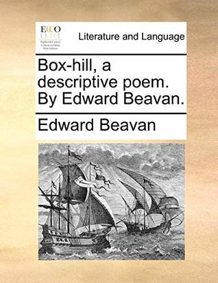 Download Box-hill, a descriptive poem. By Edward Beavan. - Edward Beavan | ePub