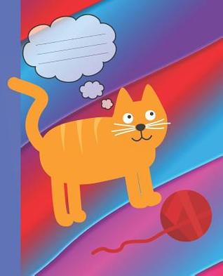 Read Colorful Stripe Cover With Cartoon Orange Tabby Cat Blank Wide-ruled Lined School Composition Notebook -  file in ePub