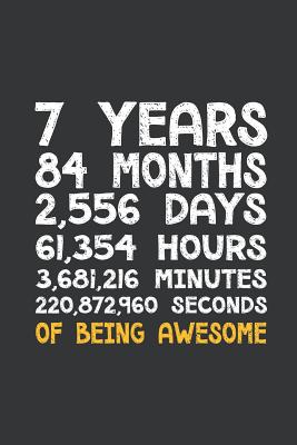 Read Notebook: 7th Birthday 7 Years Old Being Awesome Anniversary Journal & Doodle Diary; 120 Squared Grid Pages for Writing and Drawing - 6x9 in. - Birthday Design Publishing Co | ePub