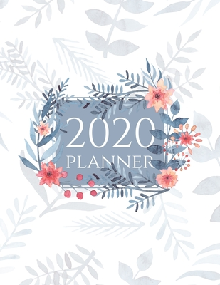 Download 2020 Planner: Cute Blue White Beauty Weekly Planner Life Organizer Beautiful Organizer Journal for Women 8.5x11 inches, 120 pages -  | PDF